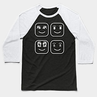 Cube face 13 Baseball T-Shirt